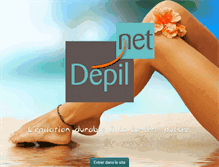 Tablet Screenshot of depil-net.com